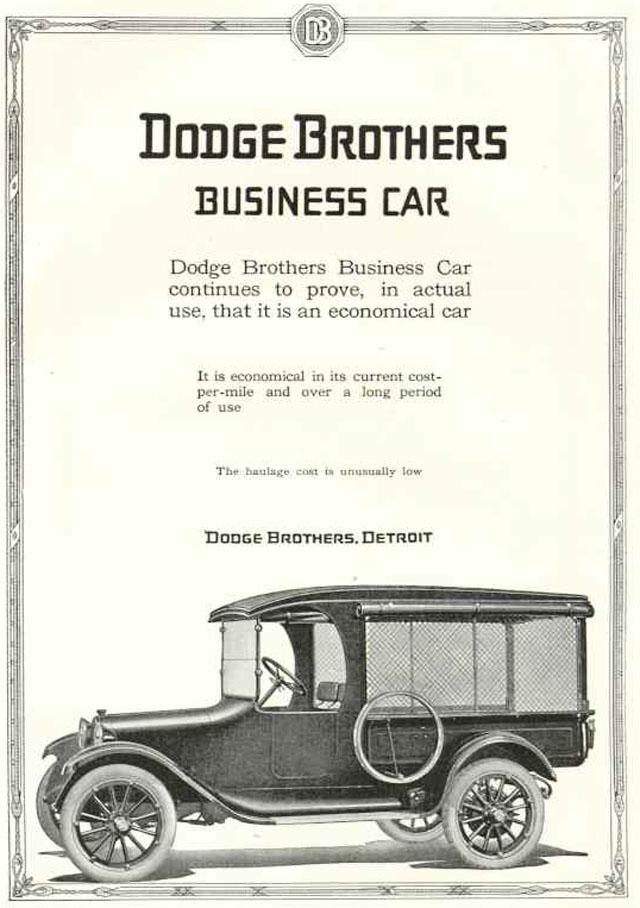 1919 Dodge Brothers Business Car